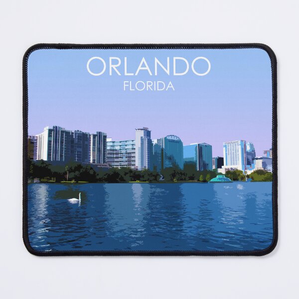 Item preview, Lake Eola Park, Orlando, Florida, USA, Print designed and sold by summattodraw.