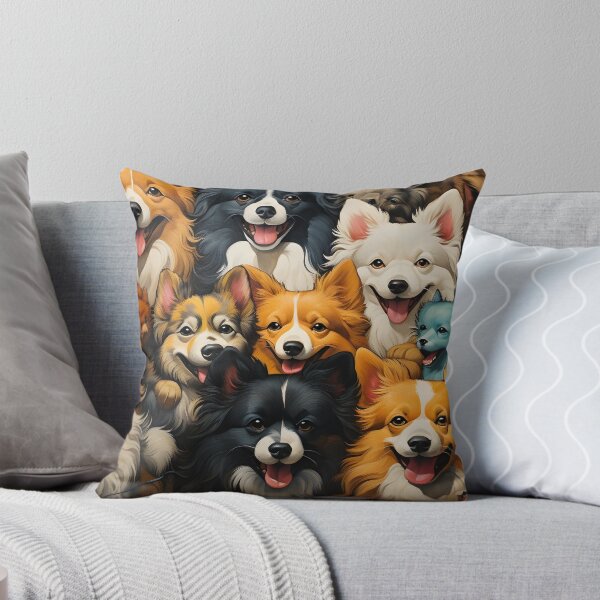 Item preview, Radiant Tails: Embrace the Vibrancy of Colorful Dogs designed and sold by BNCH44.