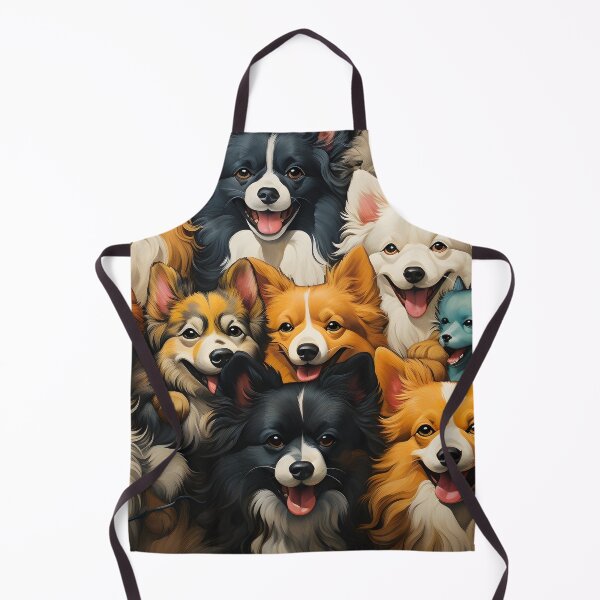 Item preview, Radiant Tails: Embrace the Vibrancy of Colorful Dogs designed and sold by BNCH44.