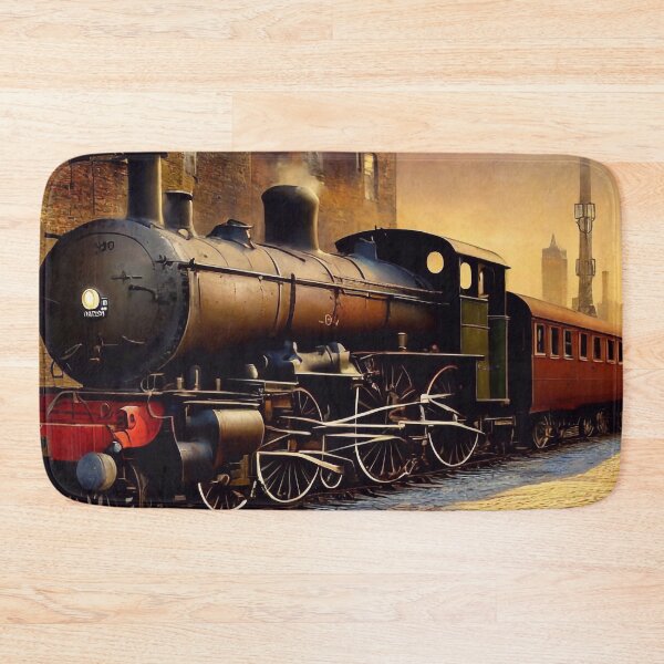 Item preview, Old steam train designed and sold by M-Y-A-R-T-.