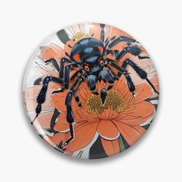 Item preview, Real Sydney Funnel-web Spider Sticker designed and sold by ArtDesignsByWin.