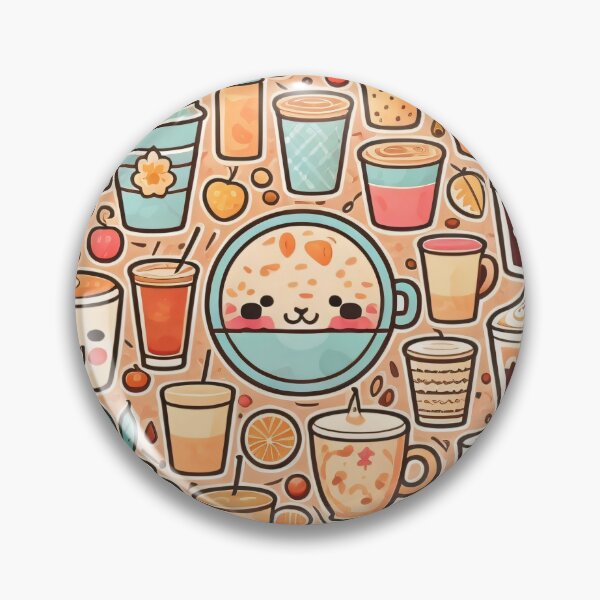 Item preview, Pattern of cute cafe 9 designed and sold by SpecialForceART.