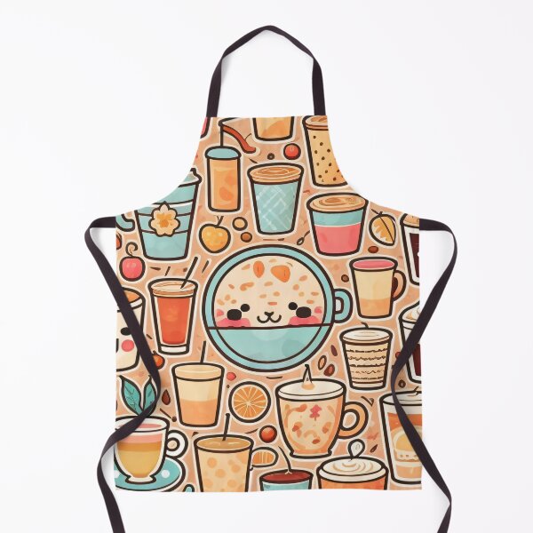 Item preview, Pattern of cute cafe 9 designed and sold by SpecialForceART.