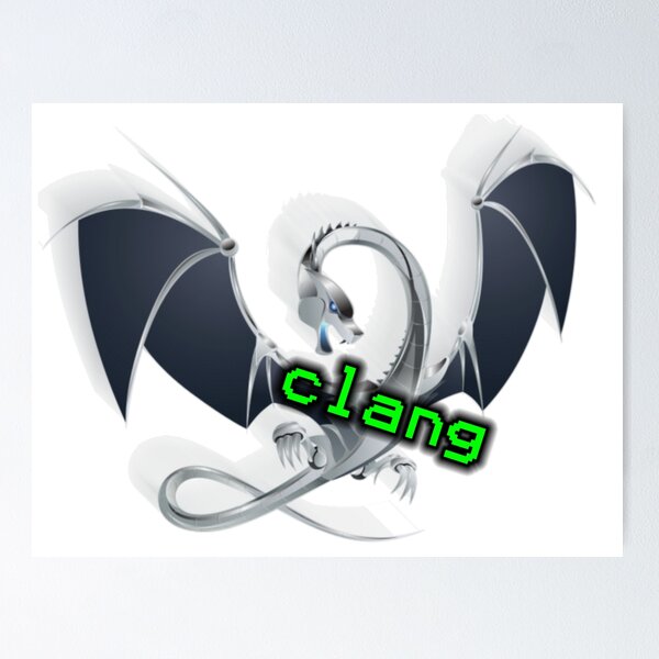 Artikel-Vorschau von metal dragon of clang, eine C-Sprachfamilie Frontend für LLVM, designt und verkauft von UnitShifter.