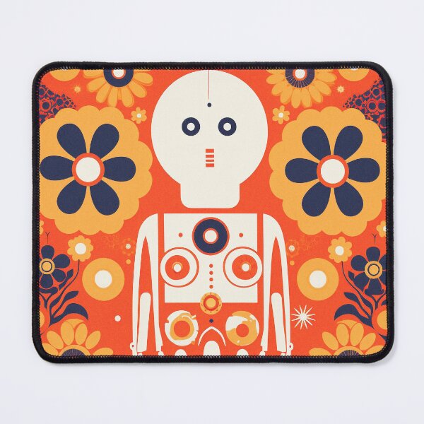 Item preview, Psychedelic robot 1 designed and sold by Robots-Retros.