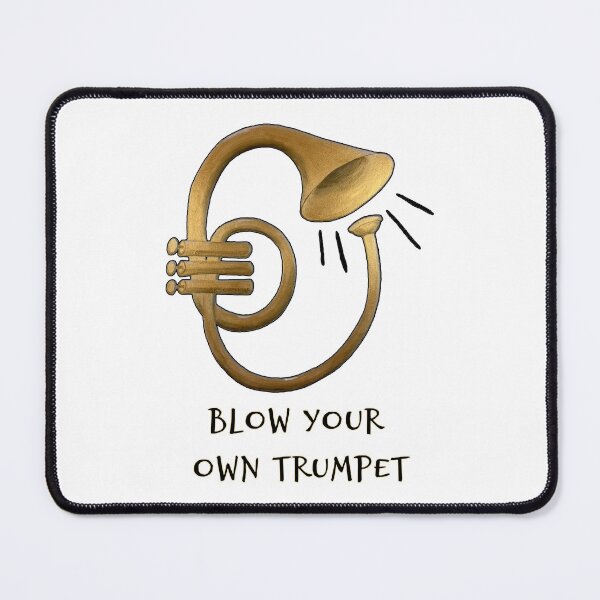 Item preview, Blow Your Own Trumpet designed and sold by Nick Carpenter.