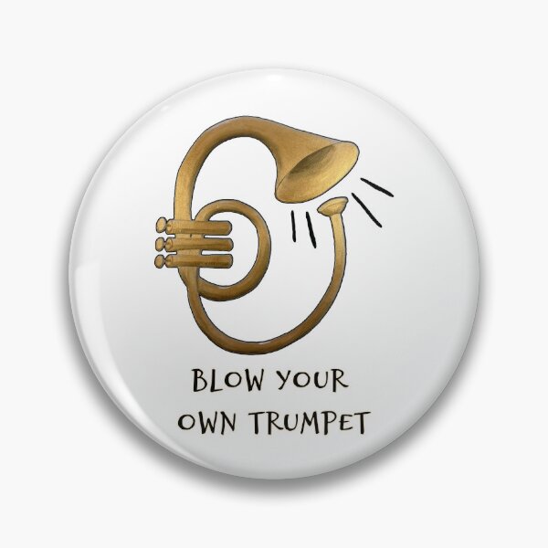 Item preview, Blow Your Own Trumpet designed and sold by Nick Carpenter.