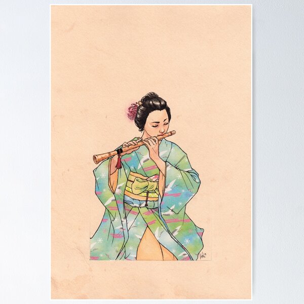 Item preview, Flautist designed and sold by Katherine Morgan.