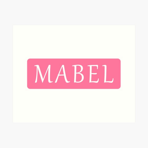 Item preview, Mabel Girls Name designed and sold by Jeallan Designs.