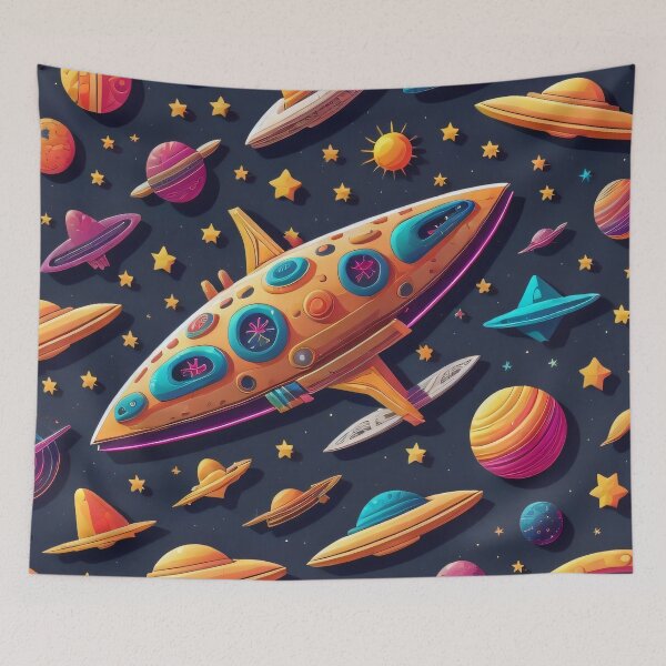 Aperçu de l'œuvre modèle de l'espace profond 4 créée et vendue par SpecialForceART.