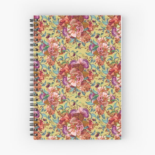 Item preview, Vintage Fuchsia Flowers designed and sold by Sketchbook Designs.