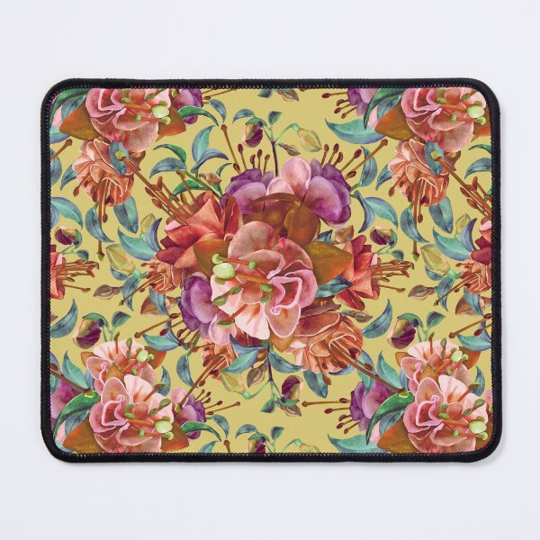 Item preview, Vintage Fuchsia Flowers designed and sold by Sketchbook Designs.