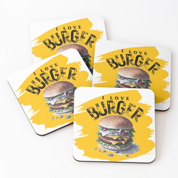 Item preview, I Love Burgers designed and sold by Swag-Haven.