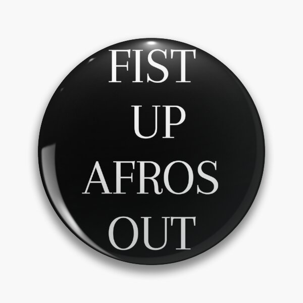 Item preview, Fist up afros up  designed and sold by Guiltygraphics.