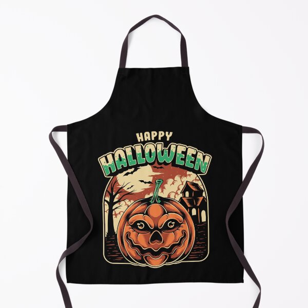 Item preview, Halloween pumpkin with haunted house designed and sold by quanlh.