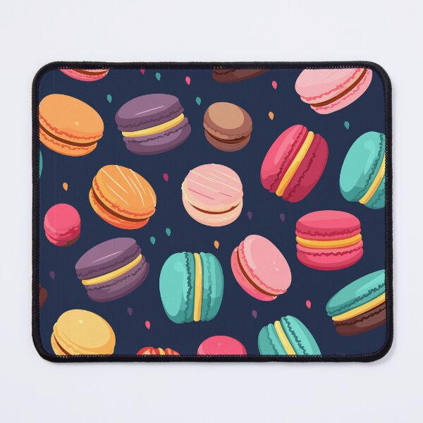 Item preview, Colorful French macarons pattern designed and sold by enipra.