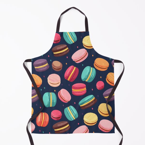 Item preview, Colorful French macarons pattern designed and sold by enipra.