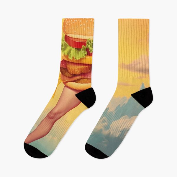 Item preview, Perfect Burger with Beautiful Woman's Legs in the Midst of Nature designed and sold by SingularityGeek.