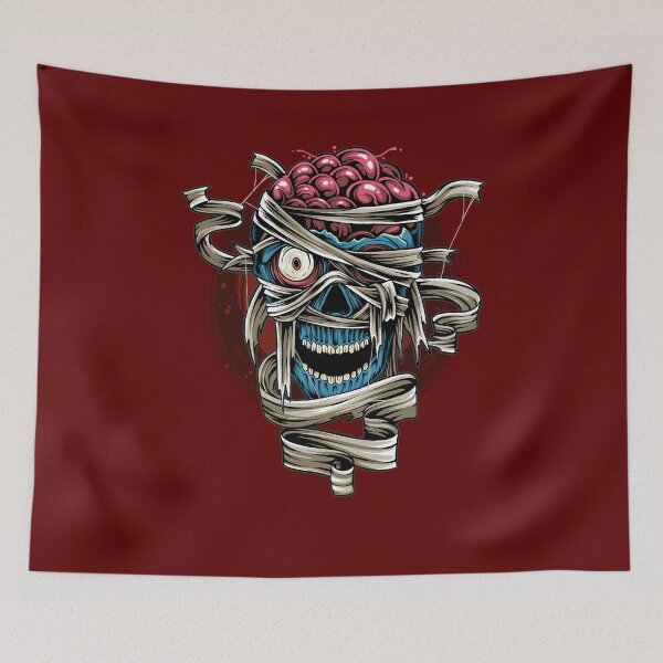 Item preview, Skull mummy with scary bandages designed and sold by quanlh.