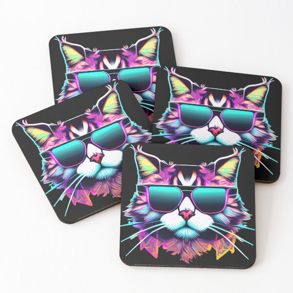Item preview, Cat Cyberpunk Face/Katzen-Cyberpunk-Gesicht designed and sold by Finity Atelier.