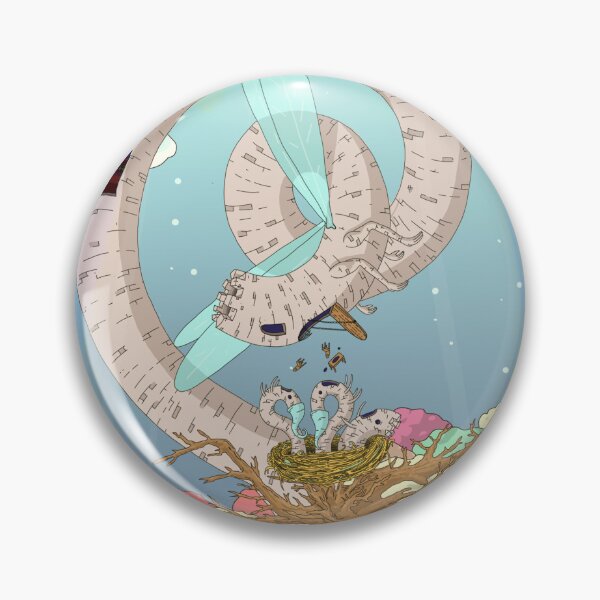 Item preview, The castle feeds its chicks designed and sold by szamark.