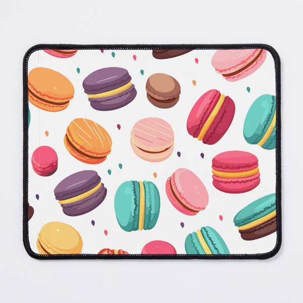 Item preview, Colorful French macarons pattern designed and sold by enipra.
