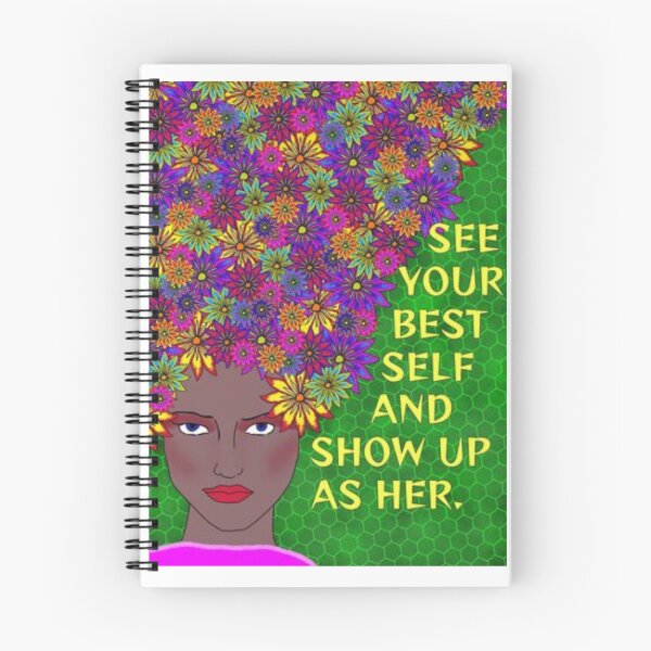 Item preview, Radical Feminist Humanist Quote -See Your Best Self And Show Up As Her designed and sold by LethalPixieDust.