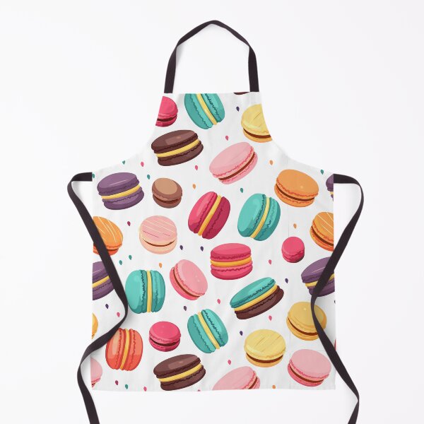 Item preview, Colorful French macarons pattern designed and sold by enipra.