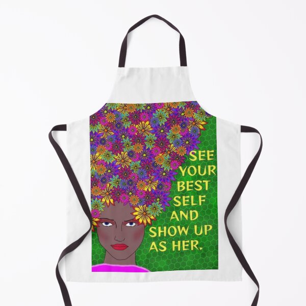 Item preview, Radical Feminist Humanist Quote -See Your Best Self And Show Up As Her designed and sold by LethalPixieDust.