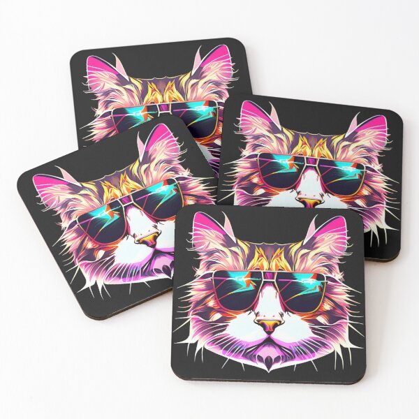 Item preview, Cat Cyberpunk Face/Katzen-Cyberpunk-Gesicht 2 designed and sold by Finity Atelier.