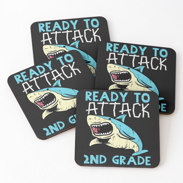 Item preview, Kids Shark Ready To Attack 2nd Grade Second First Day Of School designed and sold by teresabruno29.