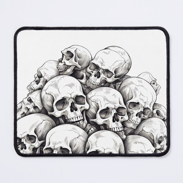 Item preview, Stacked Pile of Human Skulls designed and sold by SingularityGeek.