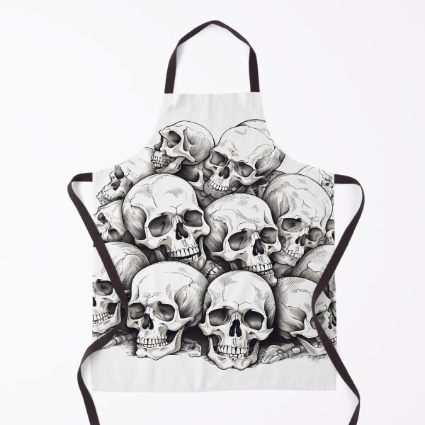 Item preview, Stacked Pile of Human Skulls designed and sold by SingularityGeek.
