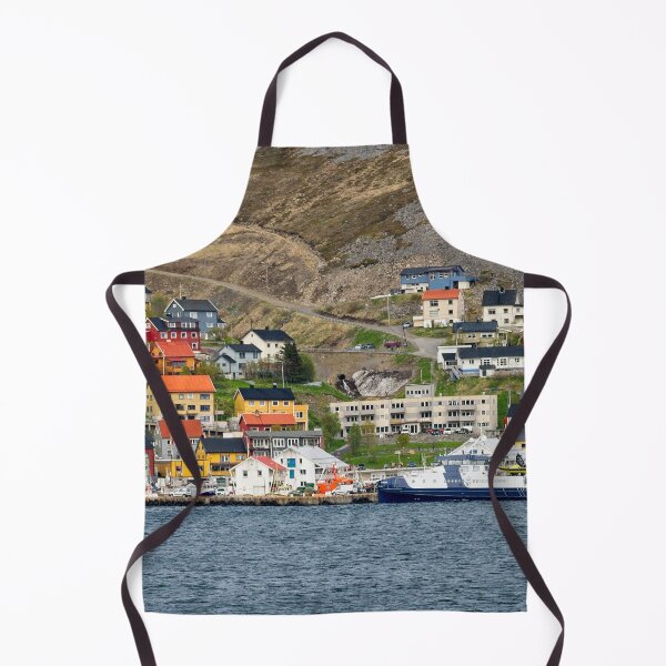 Item preview, Colourful Houses in Honningsvåg in Arctic Norway designed and sold by Martyn R Arnold Fine Art Nature & Landscape Photography.