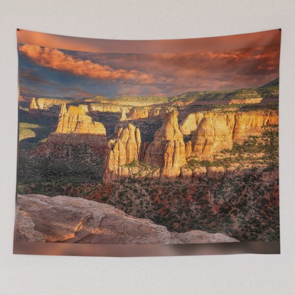 Item preview, Sunset at Colorado National Monument designed and sold by Kathy Weaver.