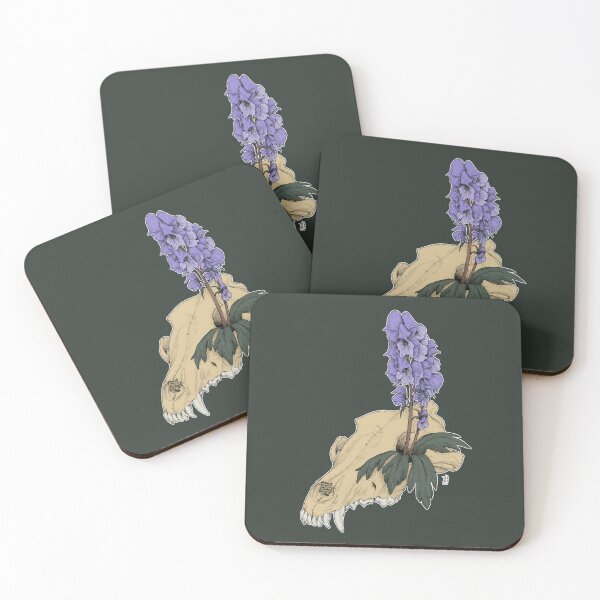 Item preview, Wolf's Bane (colour) designed and sold by Hanged Hare Studio.