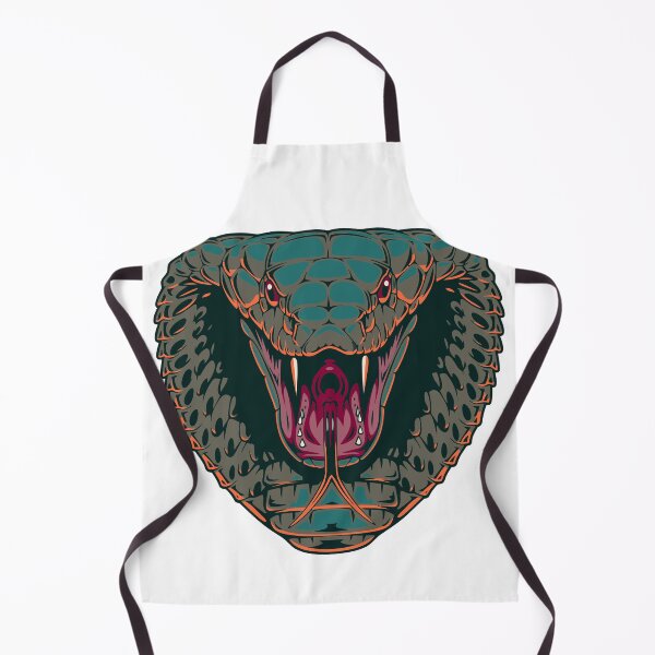 Item preview, Ferocious cobra facing forward designed and sold by CyberWindow.