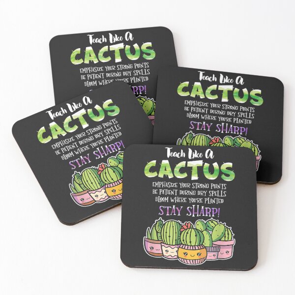 Item preview, Teach Like A Cactus Classroom Teacher Back To School designed and sold by teresabruno29.