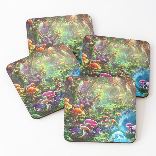 Item preview, Mushroom Land: A Mystical World designed and sold by janMitame.