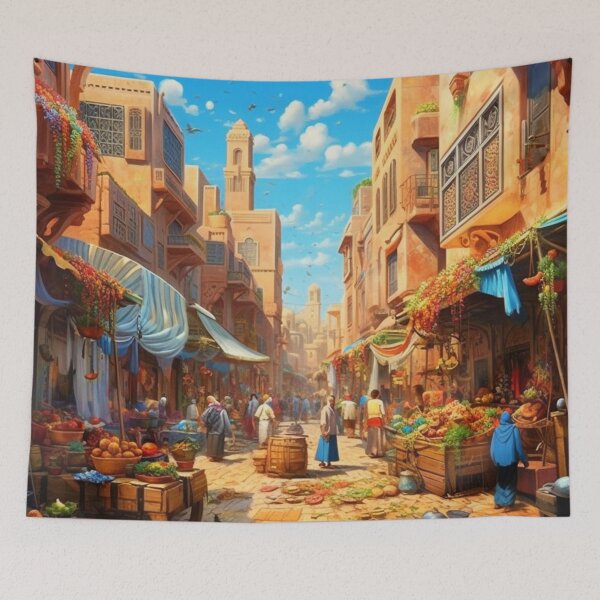 Item preview, Morocco market designed and sold by RedCosmos-.