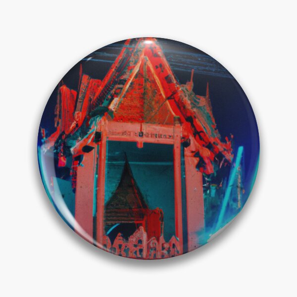 Item preview, Poraloid neon Thailand temple designed and sold by ketsunr.
