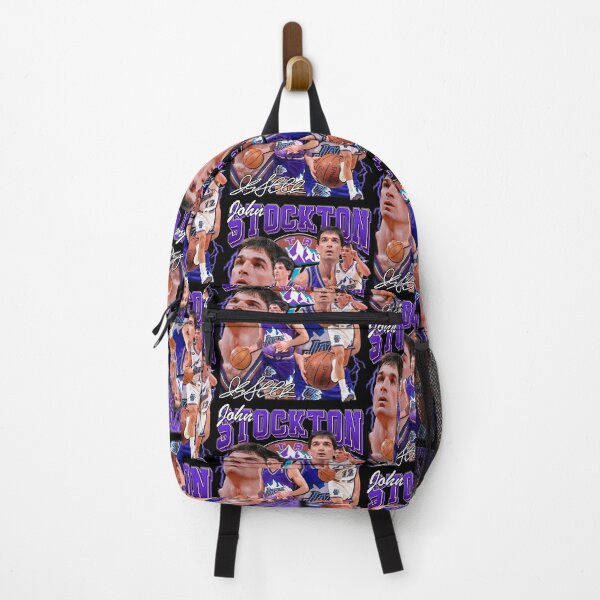 Item preview, John Stockton Legend Basketball Signature Vintage Retro 80s 90s Bootleg Rap Style designed and sold by humbertuks.