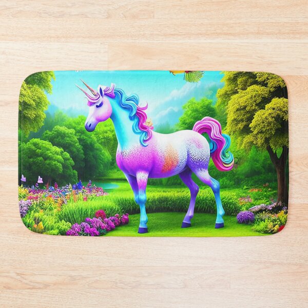 Item preview, Magical Unicorn Garden designed and sold by purplesensation.