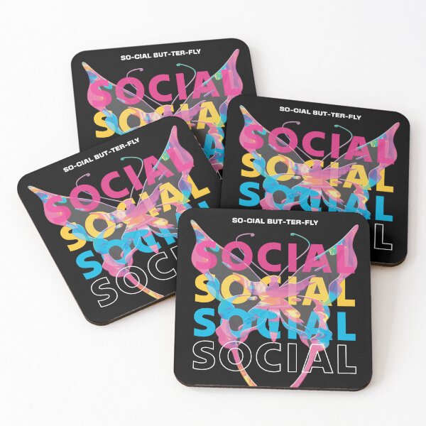 Item preview, SOCIAL BUTTERFLY designed and sold by NoonaluDesigns.