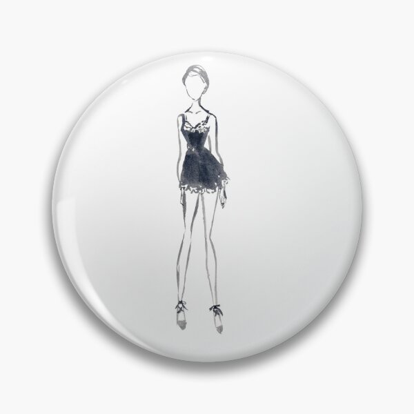 Item preview, Met Gala Sketch - 4 designed and sold by Praline Creative.