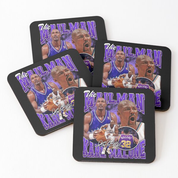 Item preview, KARL MALONE Vintage The Mail Man Basketball Legend Signature Retro 80s 90s Bootleg Rap Style designed and sold by humbertuks.
