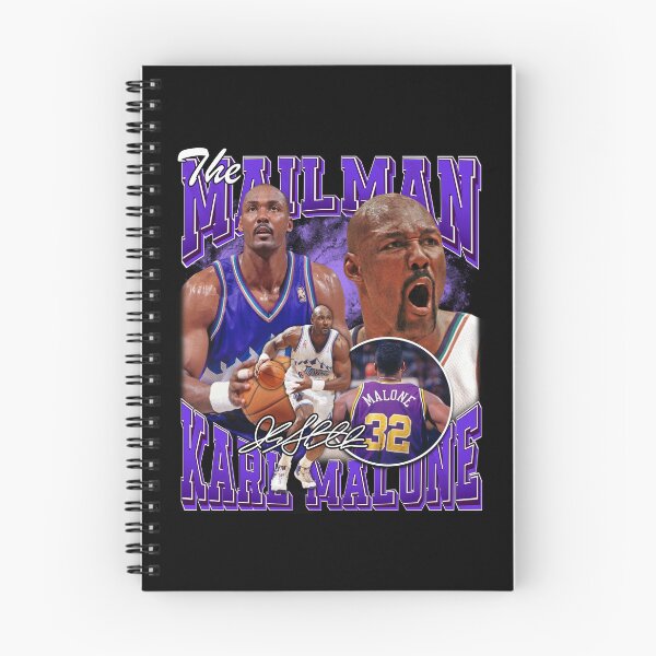 Item preview, KARL MALONE Vintage The Mail Man Basketball Legend Signature Retro 80s 90s Bootleg Rap Style designed and sold by humbertuks.