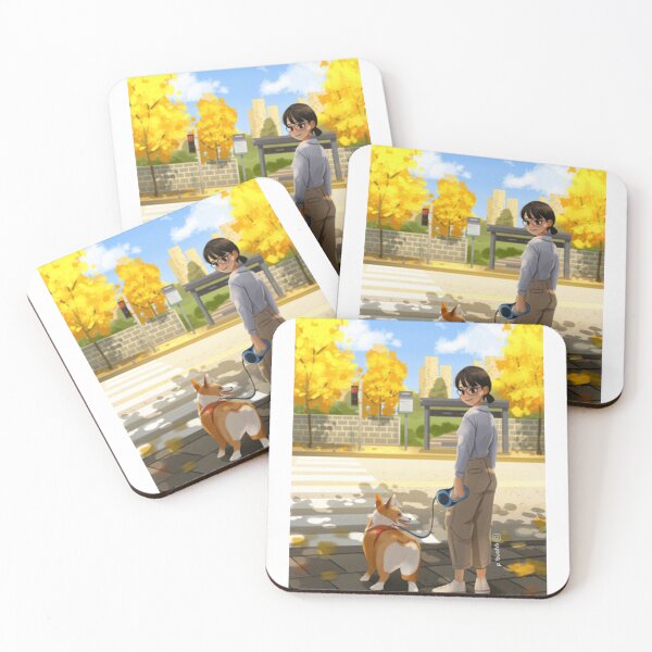 Item preview, A walk with the dog designed and sold by GroveReichert.