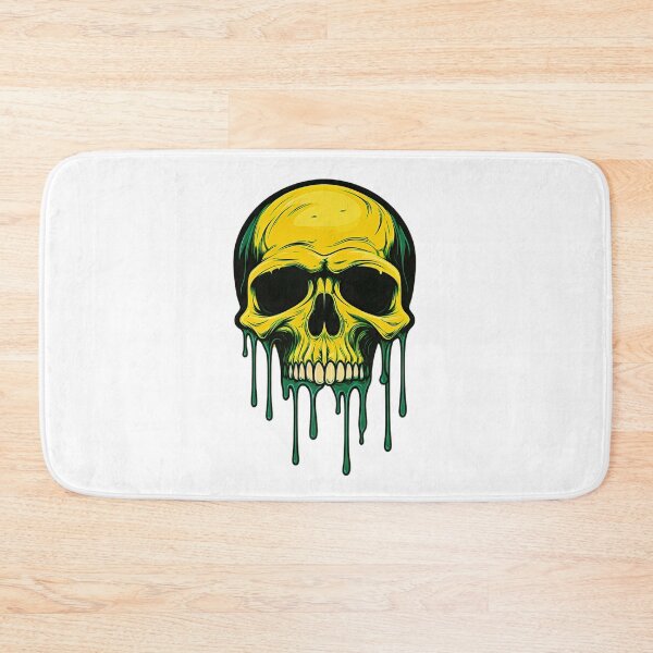 Item preview, Colorful Dripping Skull | Colorful Melting Skull | Graffiti Skull designed and sold by CoolHippoQuotes.