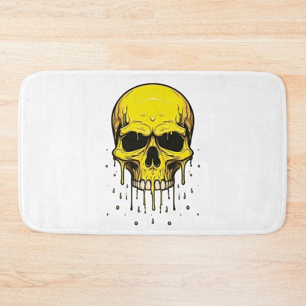 Item preview, Colorful Dripping Skull | Colorful Melting Skull | Graffiti Skull designed and sold by CoolHippoQuotes.